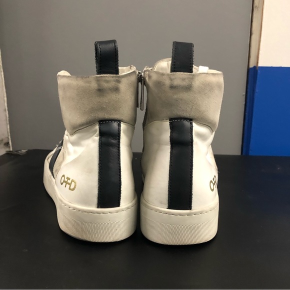 OTD On This Day men’s High Top Zip combat boot sneakers 8.5 - Picture 4 of 10